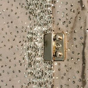 🤎The Limited🤎Khaki, cross-body with sequins.